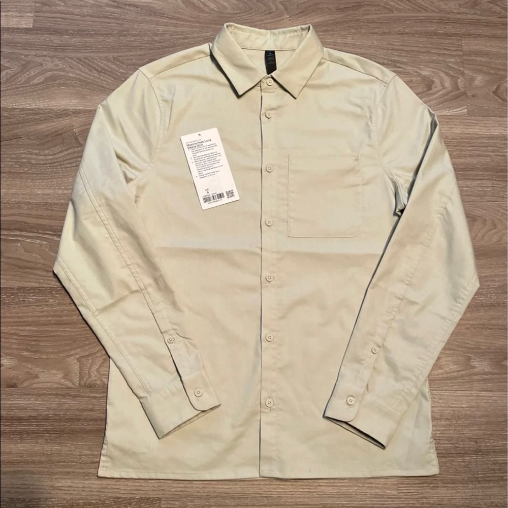 Lululemon Masons Peak Long Sleeve Khaki